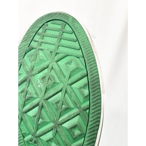 Converse Chuck Taylor All Star Retro Varsity Women Sz 10 Green / White - Picture 9 of 16
